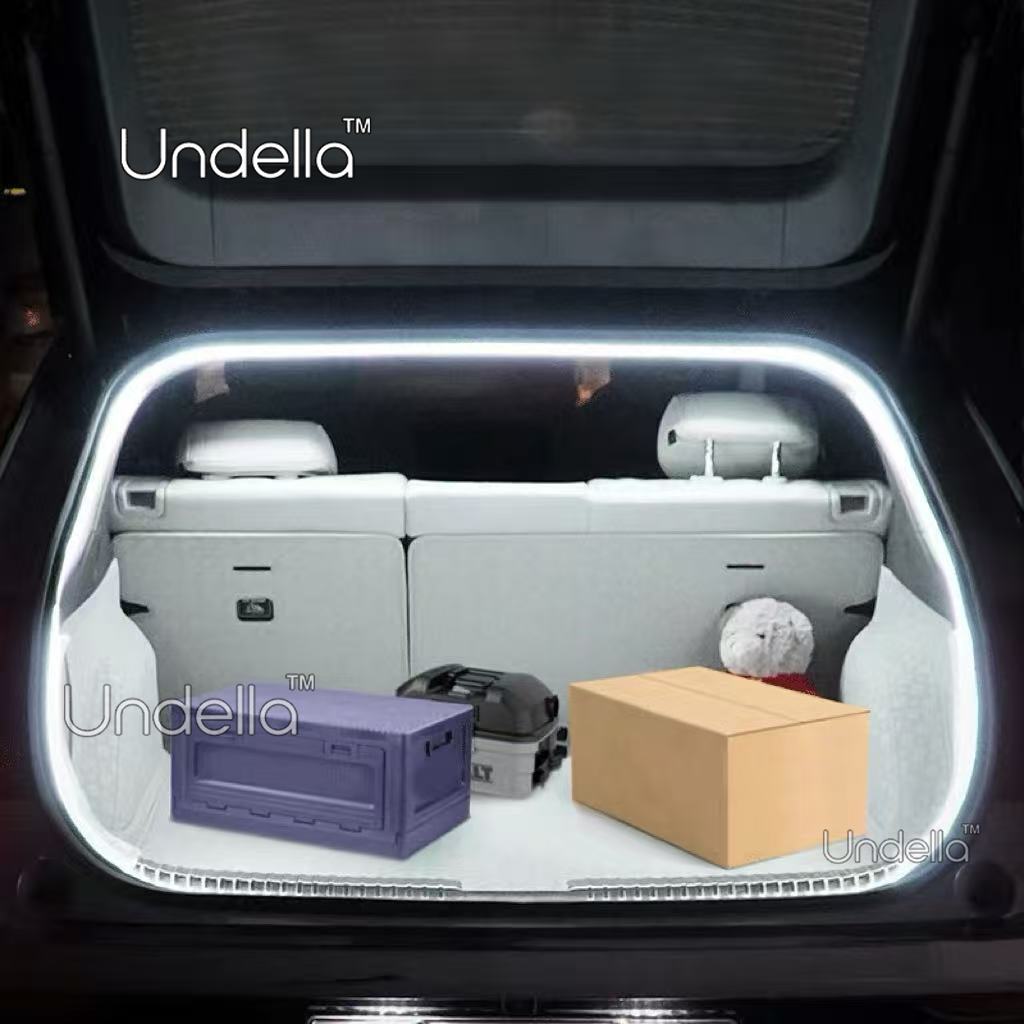 For XPENG P7+ P7plus 2026 2027 Car Rear Trunk LED Light Bar Strip Trunk Interior Brighten Decorative Lamp Strip Automatic Light