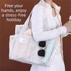 Internal Compartments Mesh Beach Bag Multi Functional Pockets Mesh Shower Bag  Pool Use
