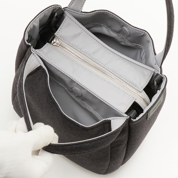 Tote Bag Felt Tote SS Size Dark Gray [Isaac] (15)