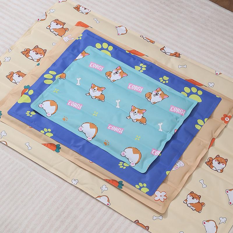 Reusable Pet Cooling Mat Waterproof Gel Pad For Dogs Cats Summer Non Toxic Cool Bed Mat Accessories Gift