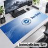 Custom Name Text Mouse Pad Brighton & Hove Albion Football Personalized Desk Pad For Work And Gaming