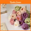 Style Silk French Roses For Wedding Decor Photography Props Styling Home
