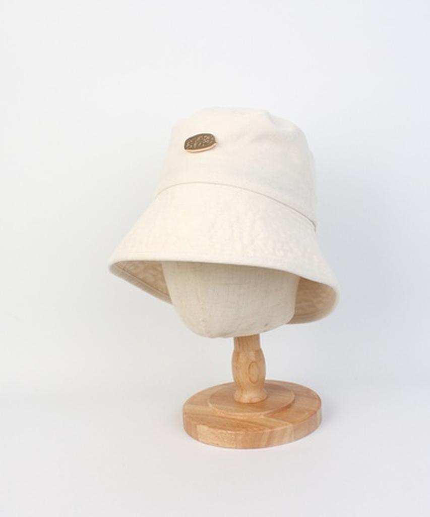 Washing Ivory Overfit Bucket Hat