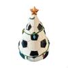 Christmas Tree Decoration Ornament Compact Table Figurine for Holiday Tabletop