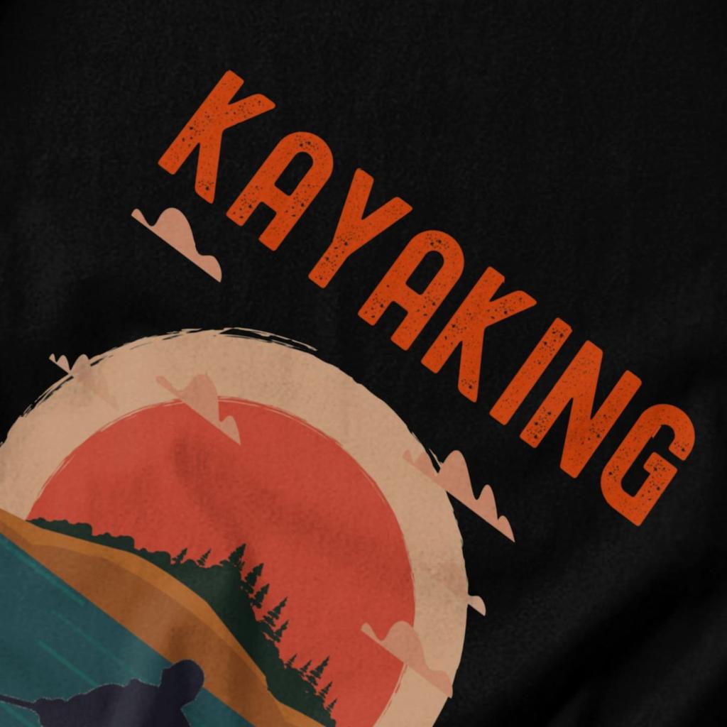 Men T Shirt Kayaking Gets Me Wet Kayaking Lover Pops Y2K Graphic Anime Unisex Clothing T Shirts