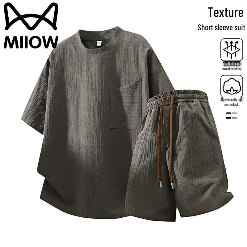 

Maoren Men s Casual Summer Two-Piece Set 3XL