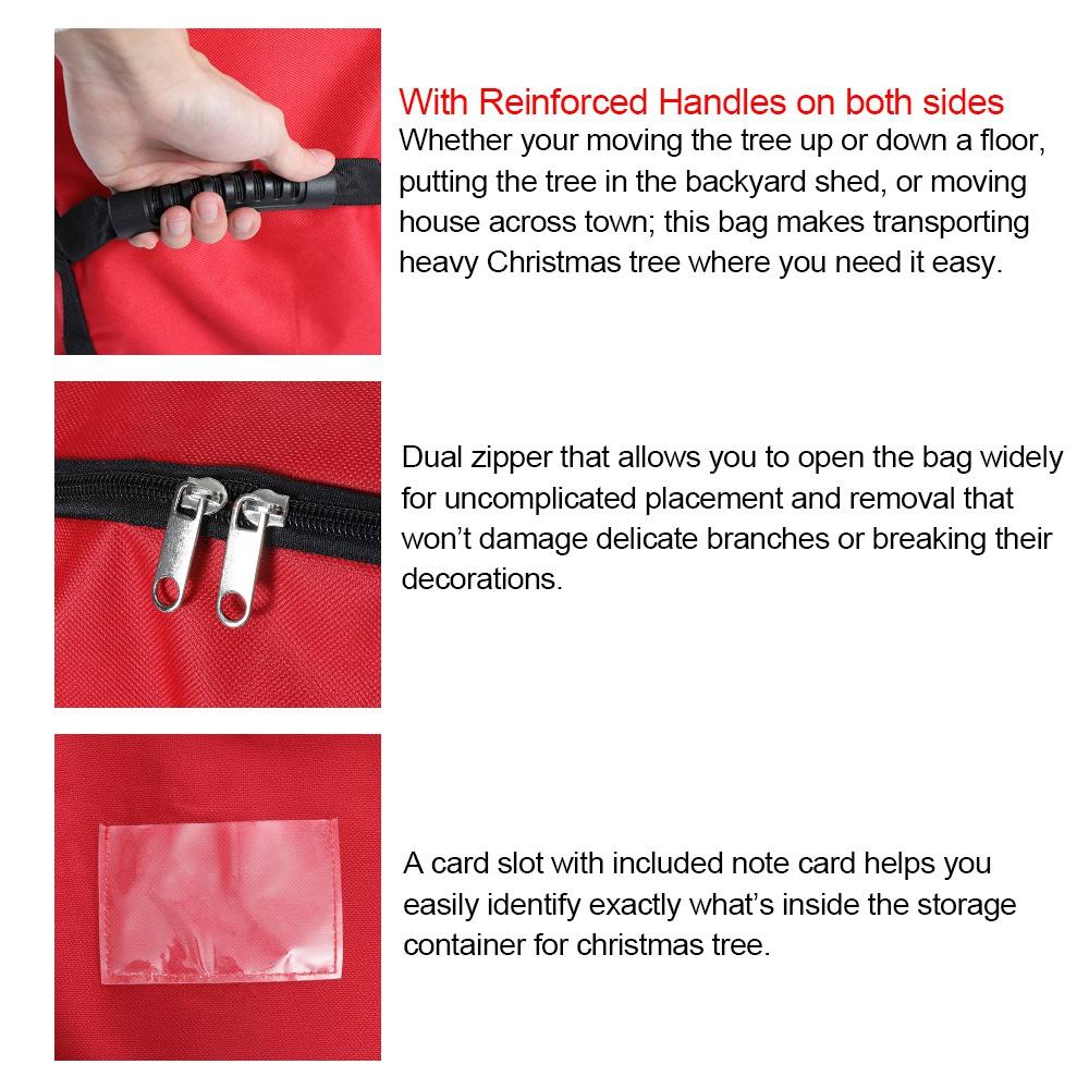 8ft christmas tree storage bolsa