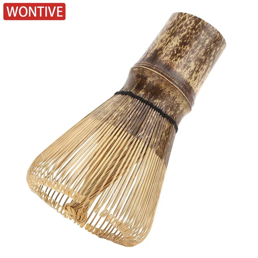 Bamboo Japanese Style Matcha Tea Whisk Brush Tea Accessories for Matcha Tea Making 100 Prongs 80 Prongs Optional