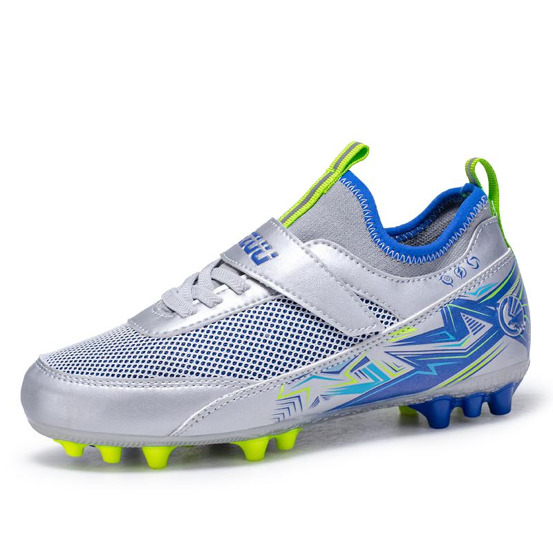 New Men Kids Football Boots Grass Cleats Match Soccer Shoes Training Shoes Boys Professional Non-Slip Ultralight