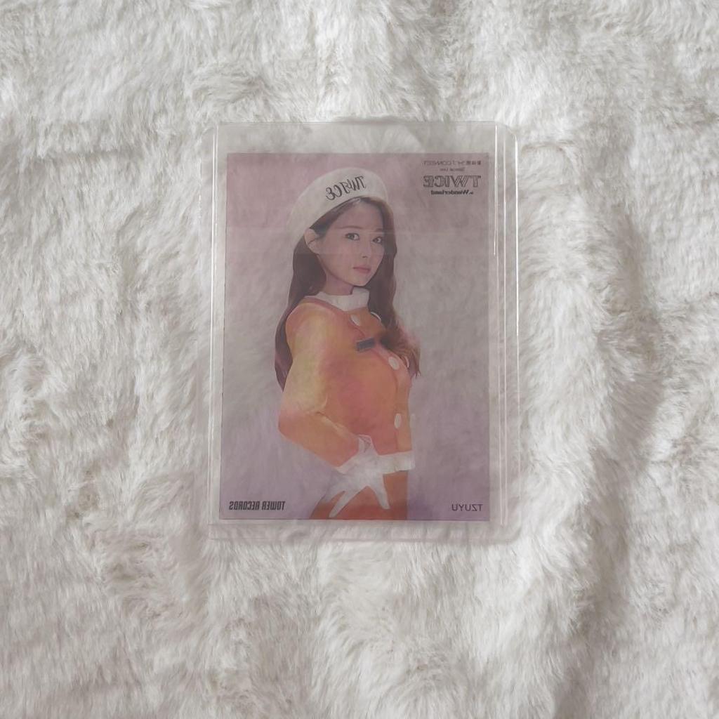 [USED] TWICE Tzuyu Tower Records First-come-first-served Bonus Trading Card Rare