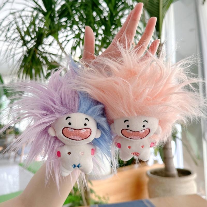 12 Colors Plush Stuffed Keychain Funny Toothless Dolls Pendant Keyring for Car Keys Bag Backpack Decor Kids Toy Gift