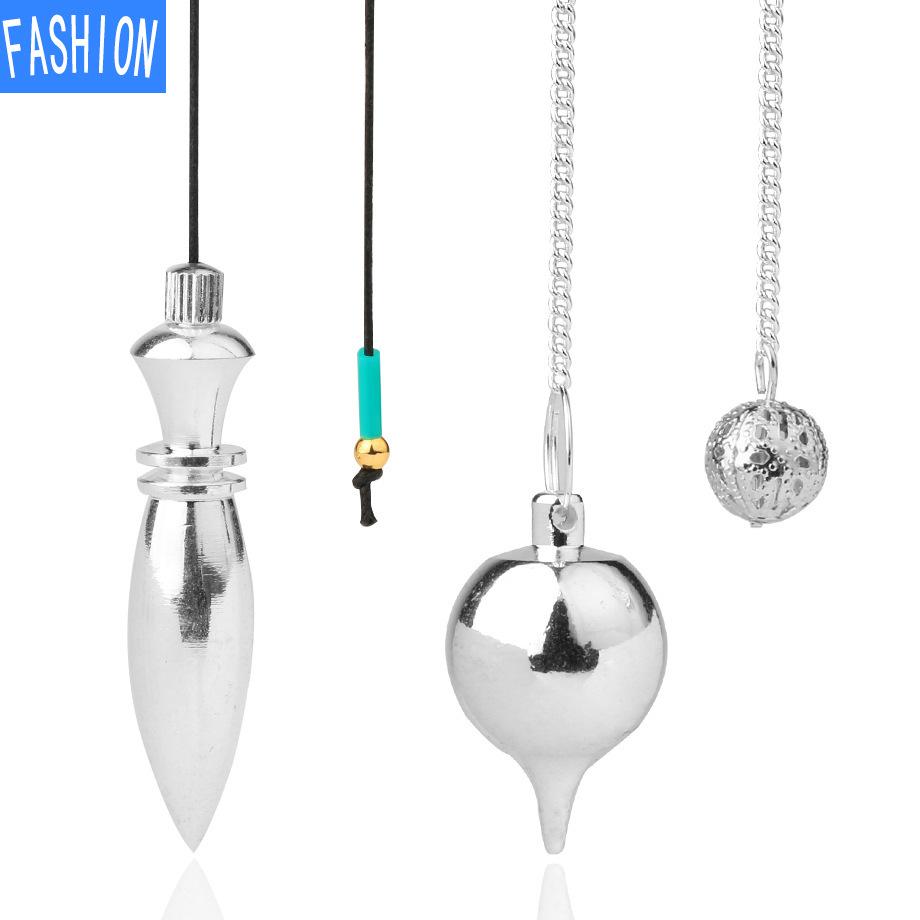 

Длинный и короткий металлический маятник со съемной пулевидной головкой в ​​европейском и американском стиле, простой кулон