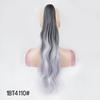 Long Water Wave Ponytail Claw Clip Hair Extensions Synthetic Wavy Ponytail Hairpiece for Women Daily Hairstyle