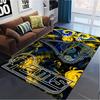 Tappeto Los Angeles Rams per Soggiorno Camera da Letto Casa Decorazione Divano, Tappetino Antiscivolo per Giochi Bambini