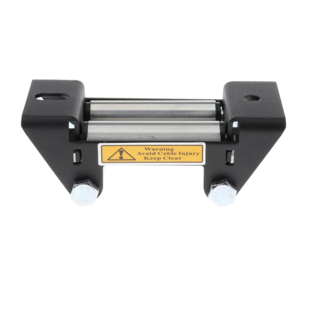 ATV Winch Roller for ATV/UTV Winches 3500-lb / 4500LB Winch Roller Rope Guide Wire Rope Stainless Steel Roller Fairlead
