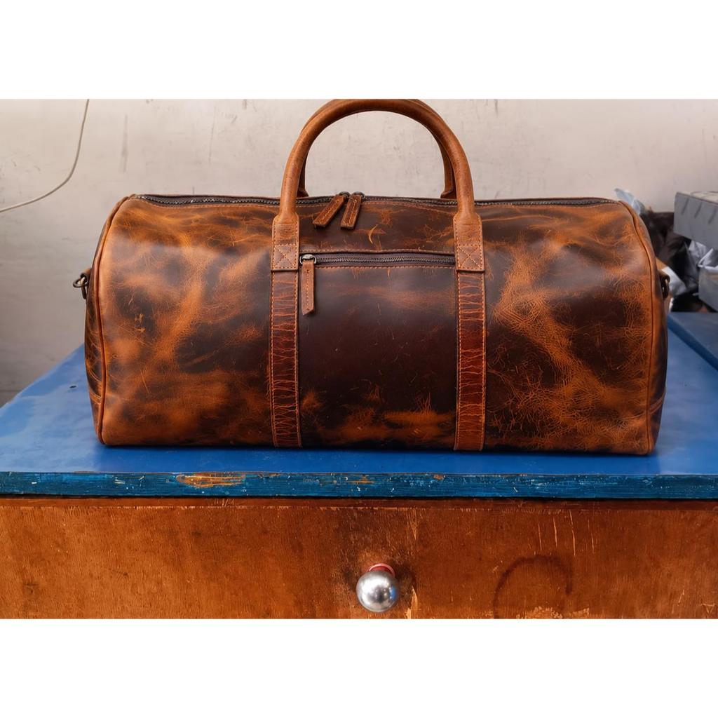 Borsa Duffel in Pelle Personalizzata da Viaggio Bagaglio a Mano per la Notte Borsa Weekender da Palestra Regalo Unico per Testimoni di Nozze Borsa Duffel Oversize