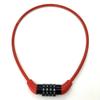 SAGISAKA Bicycle Lock Small My Dial Lock 60cm Red 44160