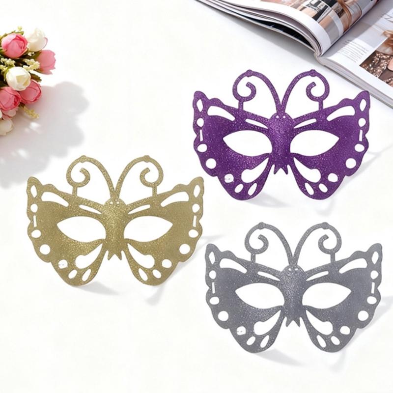 Butterfly Mask Eyemask Masquerade Mask Halloween Cosplay Costume Accessory Venetians Mask Mardi Gras Mask for Women Girls