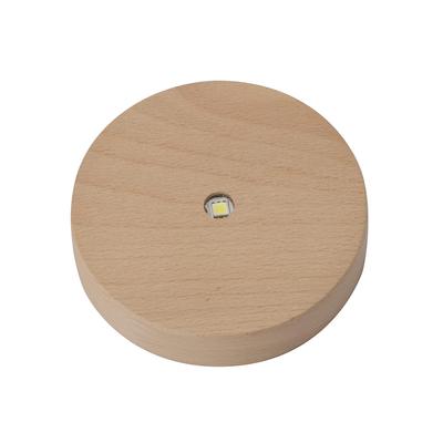 Chatani LED Light Base, Round, W9.5 X D9.5 X H2cm [FunScience] 333-306