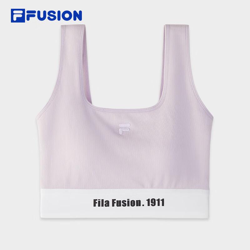 Женский модный вязаный спортивный жилет FILA FUSION M лаванды фиолетового