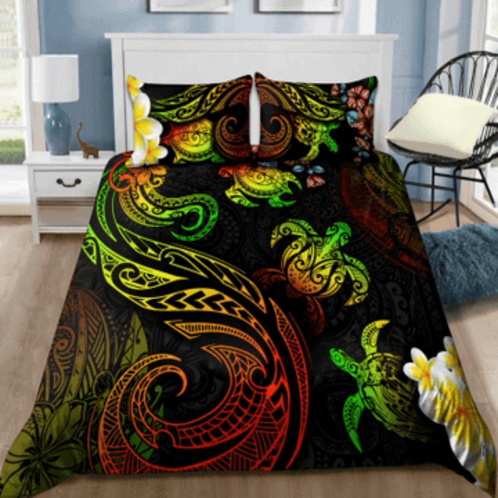 Hemtextilier Tmarc Tee Viking Sängkläder , Tree of Life Fenrir Skoll och Hati Raven Rune Örngott