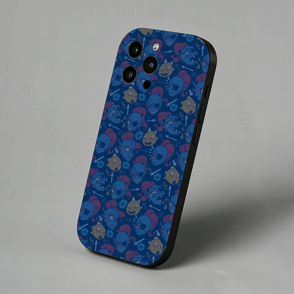 Game U-Undertale-es iPhone Case For 17,16,15,14,13,12,11 Pro,Max,Plus,X,XS,XR,SE,Mini Back Protector Cover