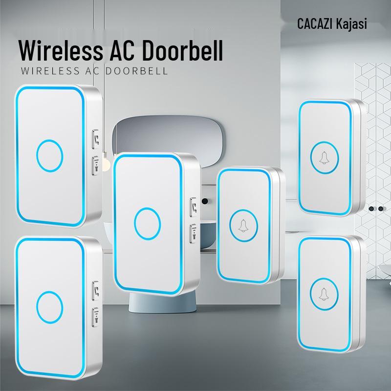 Smart Long-Distance Wireless Doorbell with Remote Control for Households