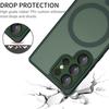 Coque Antichoc - BOOLING - pour Samsung Galaxy S26 Ultra - avec Anneau Magnétique - Vert Nuit - 2 Vitres