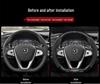 Changan CS75plus Steering Wheel Cover: Genuine Leather, Anti-slip, All-season, Universal Fit.