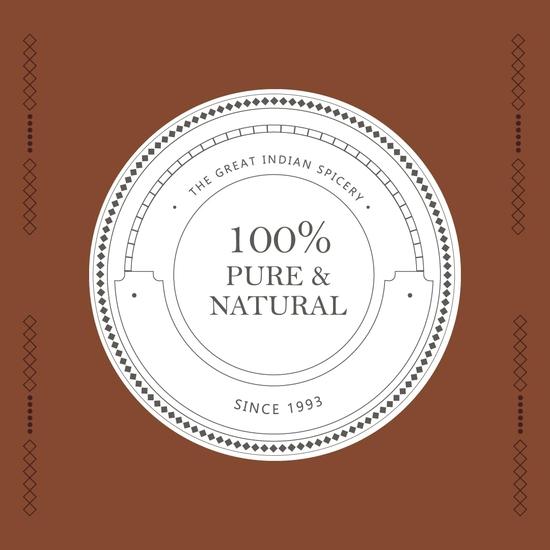 The Great Indian Spicery | Chole Masala | 100g Dose – Erntefrisch, Authentisch, Unverfälscht – Zitrusartige, Pikante & Aromatische Mischung