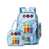 Rhythm Box Sprunki Cartoon Backpack Campus Male and Female Versatile Student Large Capacity School Bag Three-piece Set L