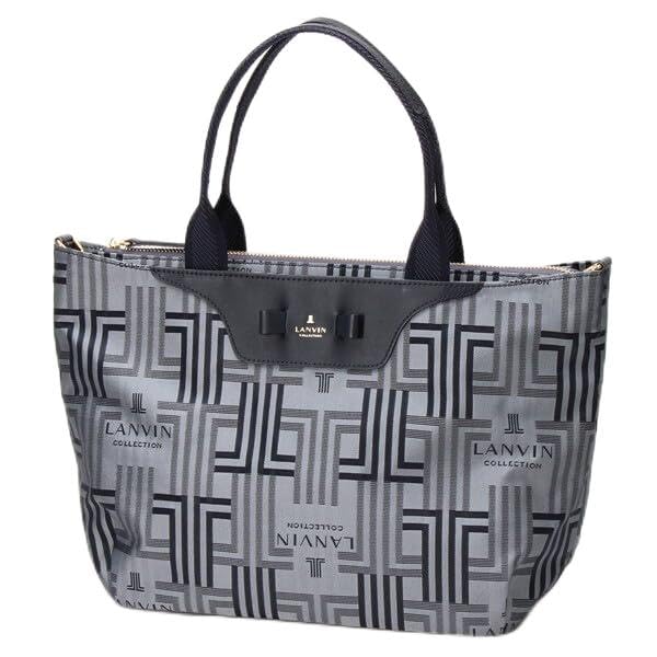 

2WAY Handbag Sanmar Claire Navy [Lanvin Collection] 61-6911 Women s