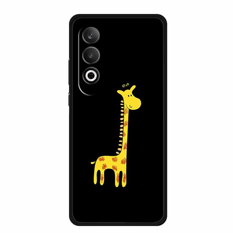 Animal Letter Painting TPU Phone Case for Nord CE 4/OPPO K12 5G