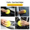 High-Density Round Waxing and Polishing Sponge for Car Cleaning