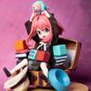 Anya Forger Figure Statue Anime Spy X Family Kawaii Anya Action Figurine Sculpture Desk Living Room Decoration Home Accessories