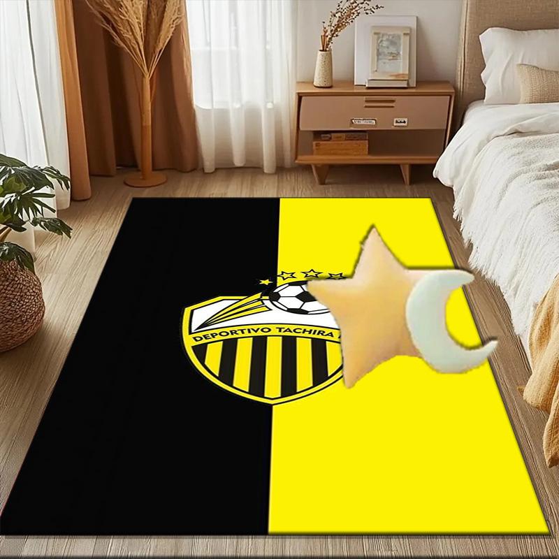 Deportivo Tachira Fc Crest Rug Game Carpet, Floor Mat for Bedroom Living Room Entryway Rug, Home Decor Idea Gift for Christmas birthday