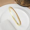 Simple Zircon Geometric Bracelet for Women European and American INS Light Luxury Bracelet