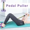 Multifunction Tension Rope Elastic Yoga Pedal Puller Resistance Band with Non-Slip Handle Leg Stretching Tension Rope Home Fitness Equipment