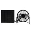 Solar Panel Fan 3W 6V Polycrystalline Silicon USB Ultra Quiet Safe Solar Powered Fan for Home Travel Fishing