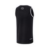 Li Ning Wade Series Sports Casual Simple Round Neck Pullover Basketball Vest Men Vest Black AAYV009-1