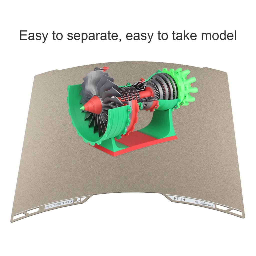 Smooth PEO Textured PEI Sheet Fit for Bambu Lab H1C 1D Printer 111x111mm Double Sided Flexible Spring Steel Heated Bed