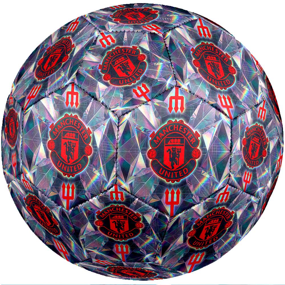 Manchester United Thema Fußballball Größe 5 Fußballball Weiche Haptik Professioneller Trainingsfußball für Outdoor-Sportarten