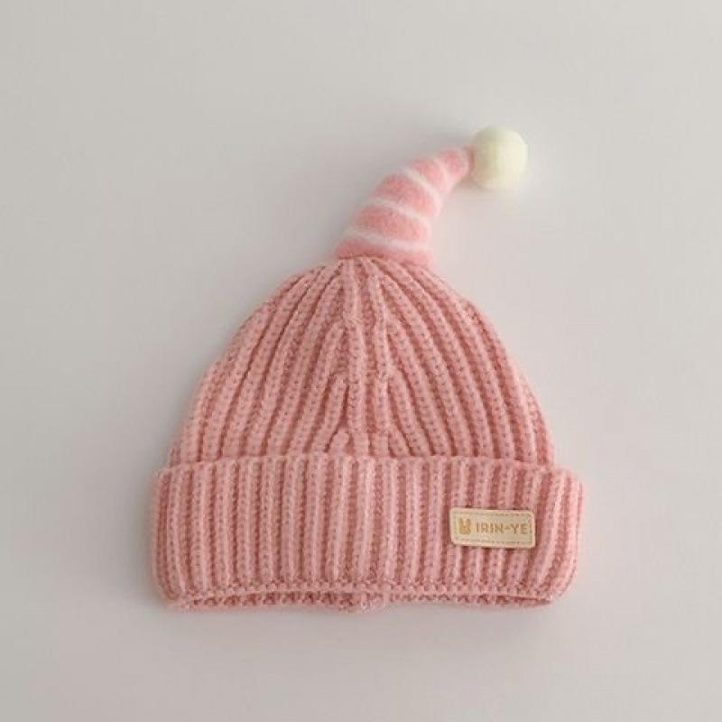 Baby hat autumn and winter children's wool hat cute knitted hat girls pullover hat infant warm hat