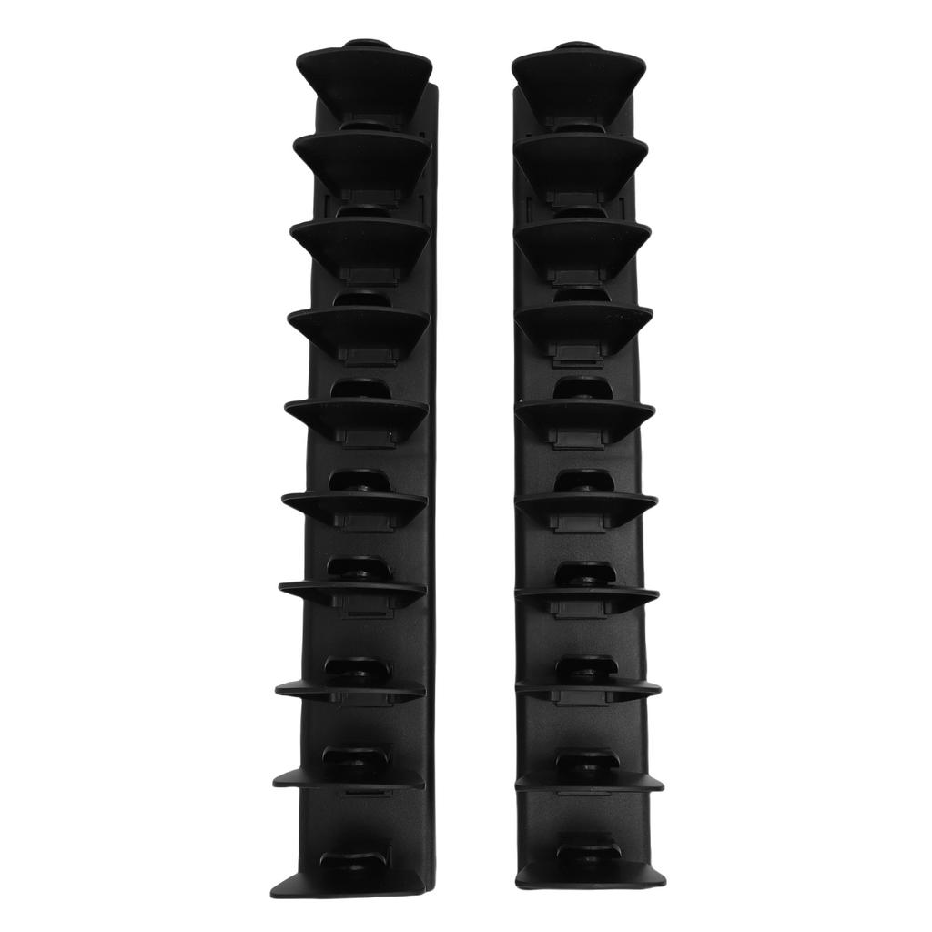 2 Pack Hat   for Baseball   ABS Wall Mounted Hat Hook Storage Display Rack Holds Up to 20 Hats with Strong Adhesive for Wall Closet Door