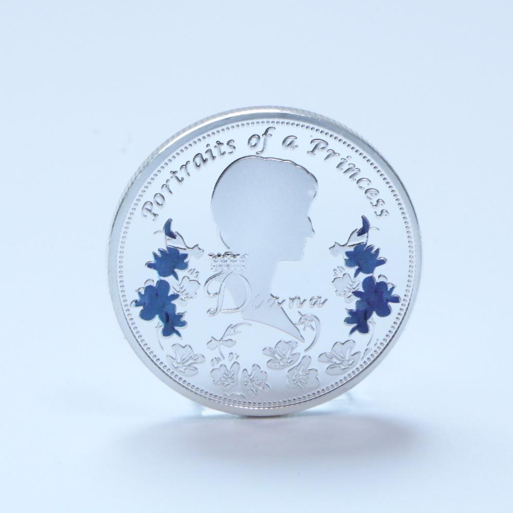 Prinzessin Diana des Commonwealth, mit Diamanten, Gedenkmünzen, Medaillen, Prinzessin Diana Charaktermünzen, Weihnachtsgeschenk, Strumpffüller