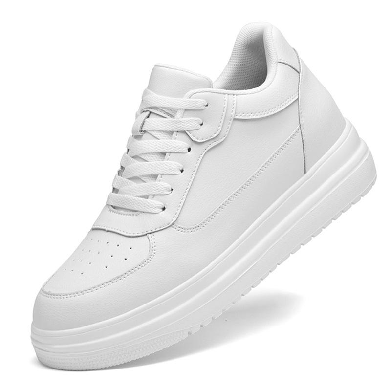 Inner heightening men's shoes 10cm platform casual shoes men's breathable heightening shoes 8 sports shoes men's 6 white shoes board shoes