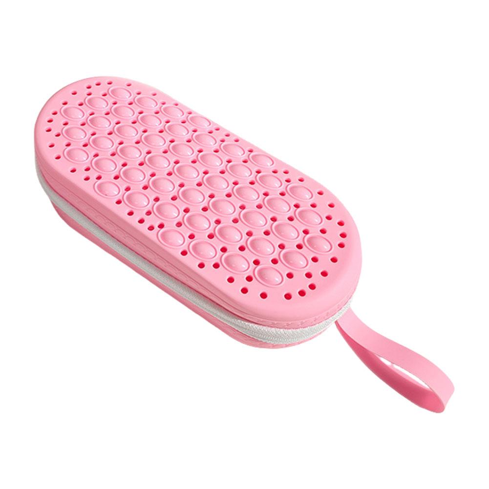 Silicone Protective Cases with Drain Hole Carrying Case Swimming Goggles Storage Box for Goggles