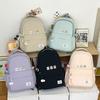 Schoolbag Large Capacity Student Schoolbag Lightweight Casual Junior High School Casual Backpack Cute Japanese and Korean Version Casual Backpack