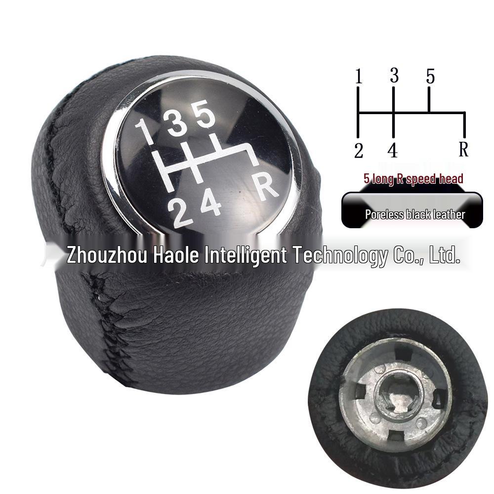 Leather Gear Shift Knob for Fiat Grande Punto 2006-2012 Manual Transmission