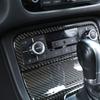 Carbon Fiber Car Accessories Interior Center Control Air Condition Switch Cover Trim For VW Touareg 2011 - 2015 2016 2017